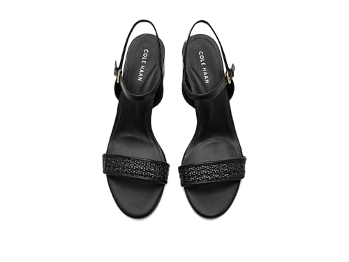 Black Leather/Black Woven