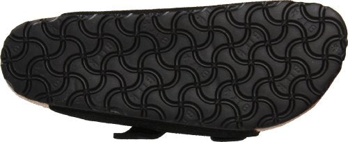 Black Suede Soft Footbed