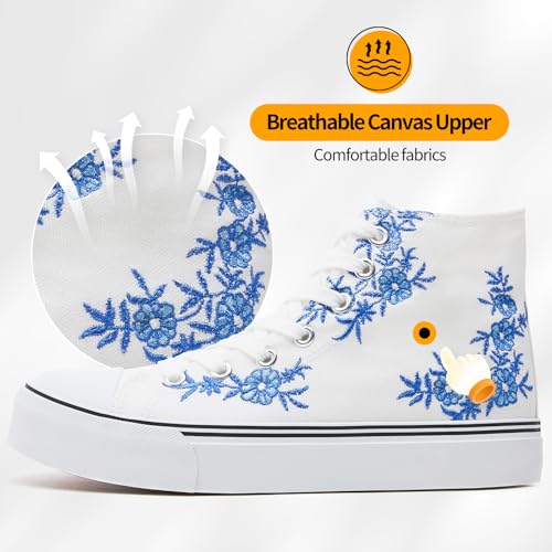 Blue&white Embroidery