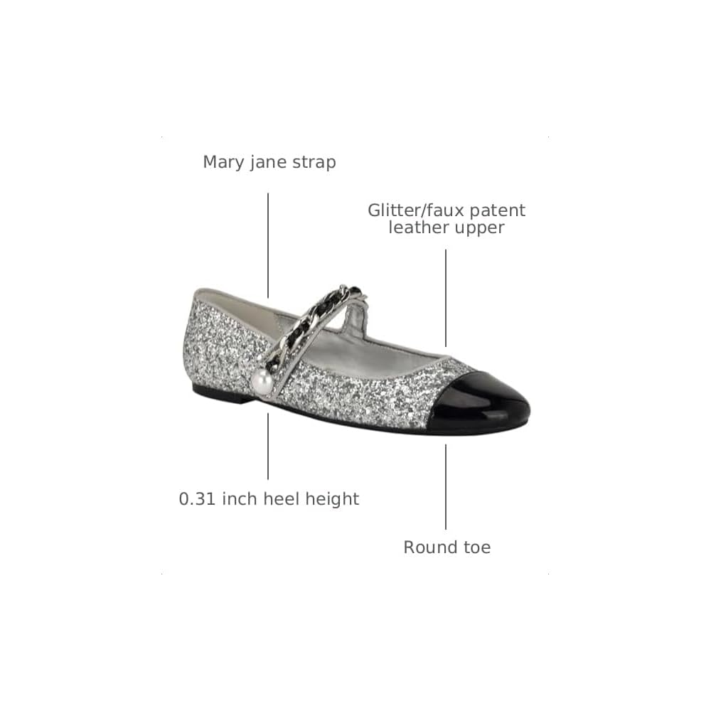 Silver Glitter/Black Multi 040