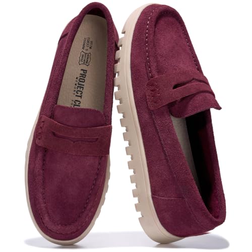 Burgundy Suede