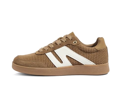 Brown/White W
