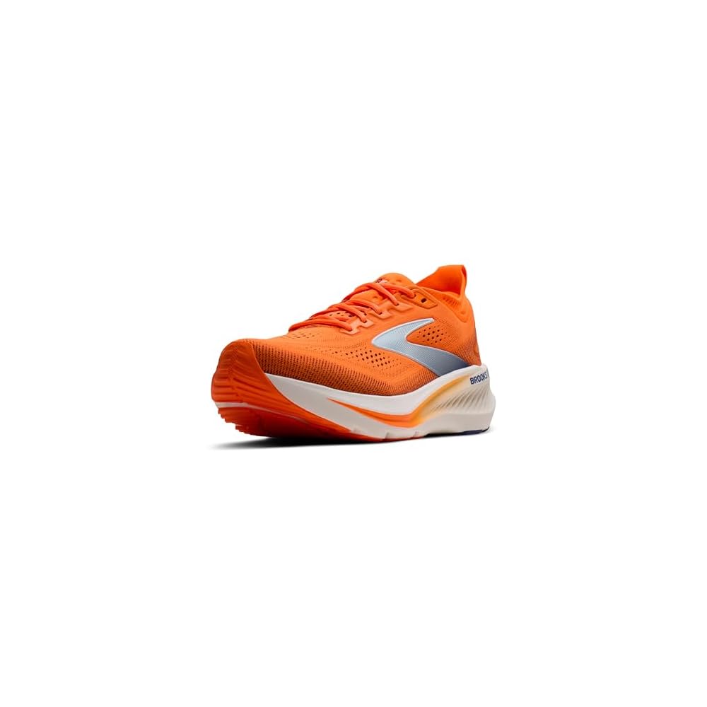 Shocking Orange/Blue/White