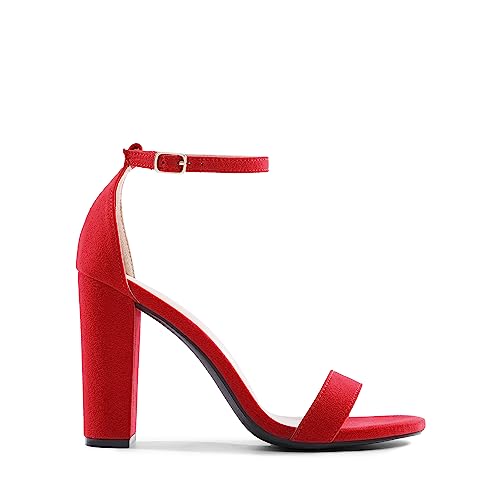 Red/Suede