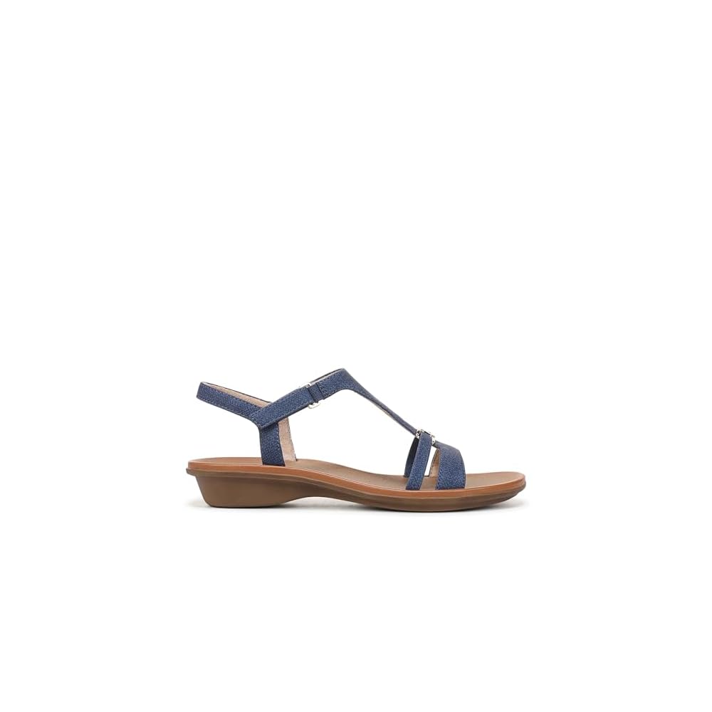Navy Faux Canvas