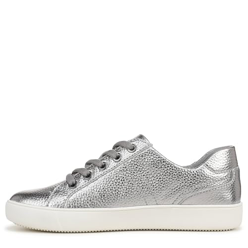 Pewter Metallic Leather