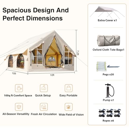 Light Beige-Dual-layer Doors