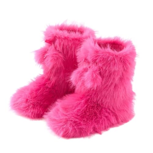 Hot Pink Fur Monster