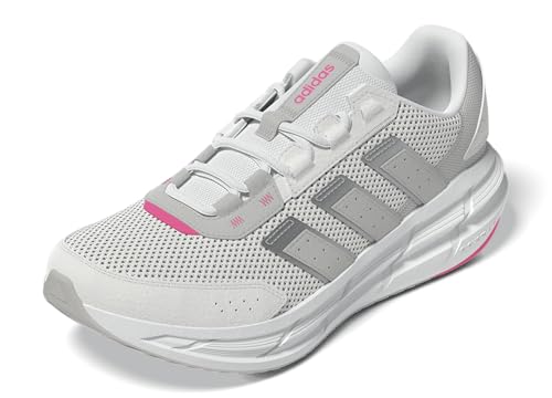 White/Silver Metallic/Lucid Pink