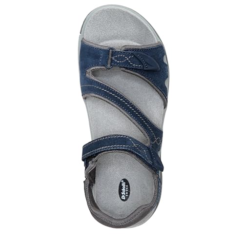 Elegant Navy Suede