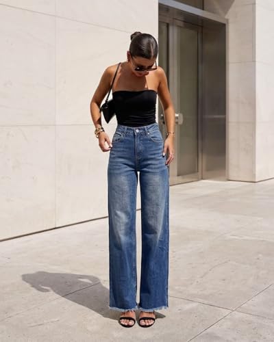 Dark Blue-raw Hem