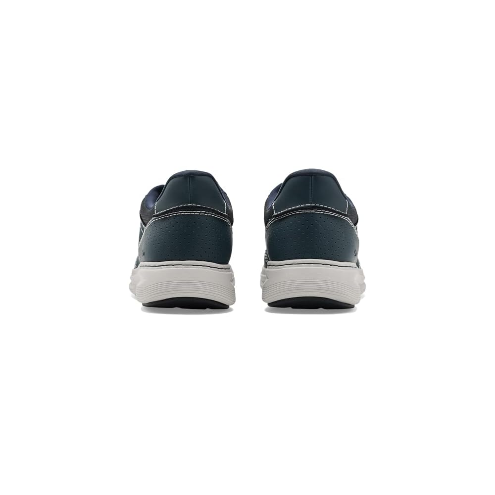 Navy Leather