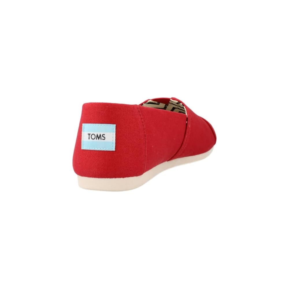 Red Recycled Cotton Canvas