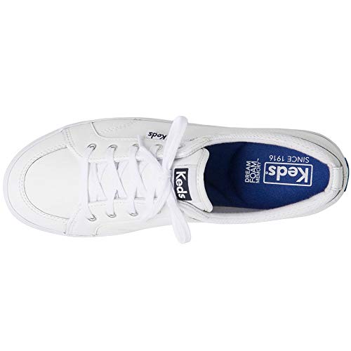 White Leather/Mesh
