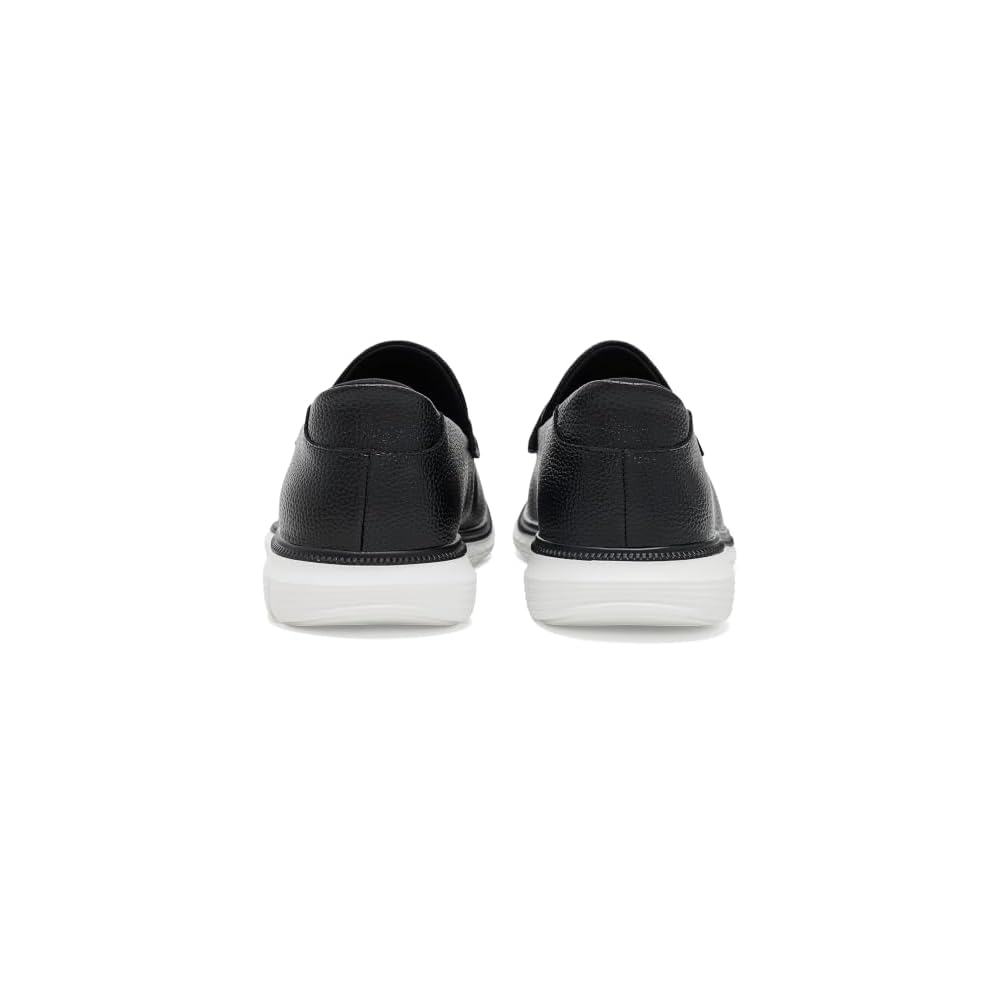 Black Grainy Leather