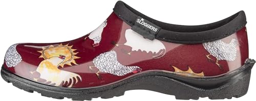 Chicken Print Barn Red