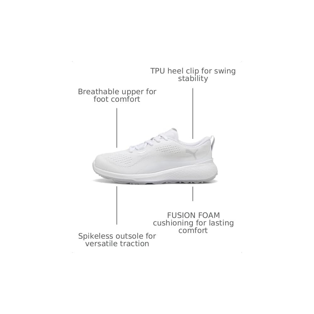 Puma White-lavendar Pop