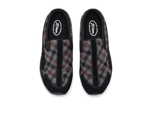 Black/Grey Plaid Multi