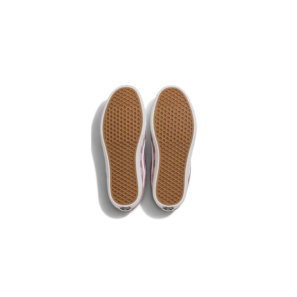 Knit Check Misty Mauve
