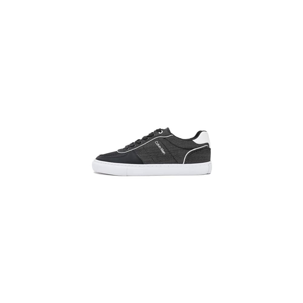 Black Denim/White 001
