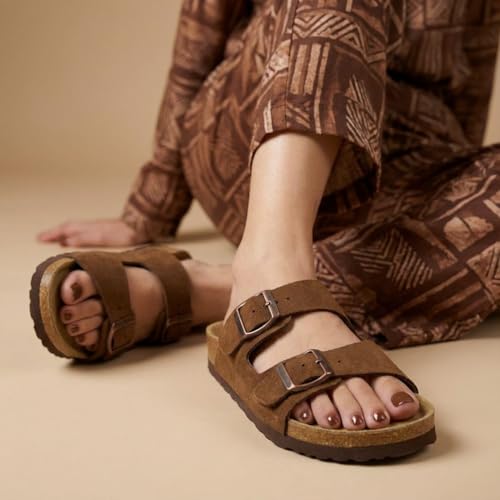 Brown Vegan Suede