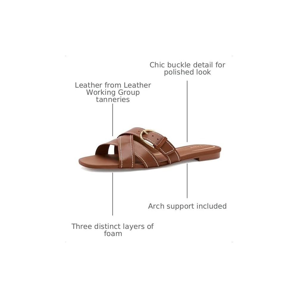 British Tan Leather/Ivory