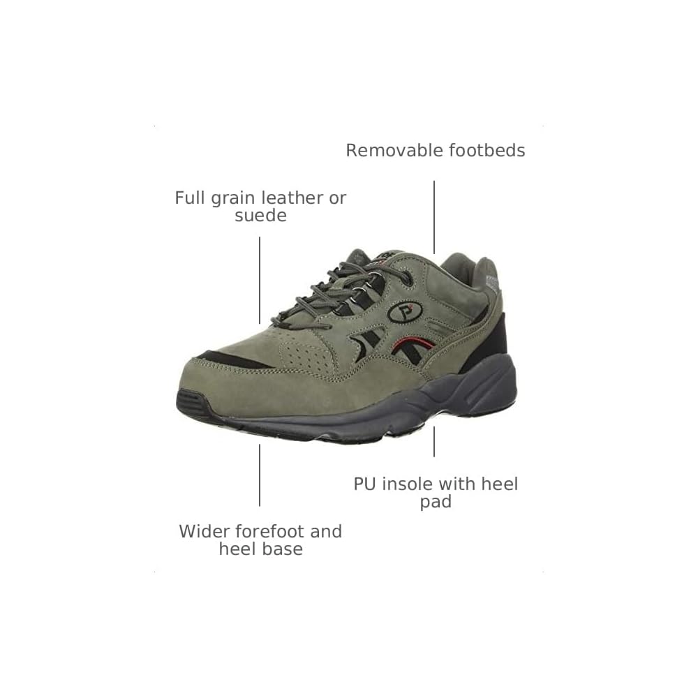 Grey/Black Nubuck
