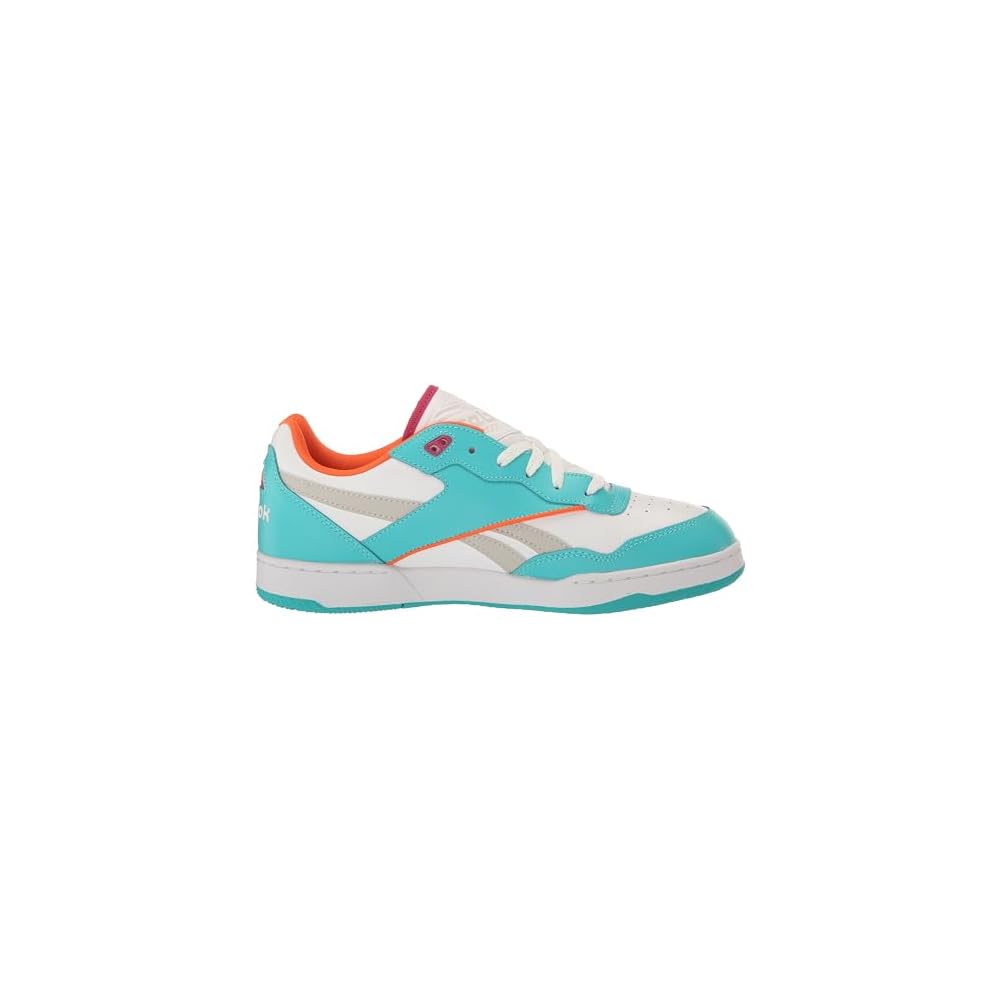 White/Classic Teal/Fiery Orange