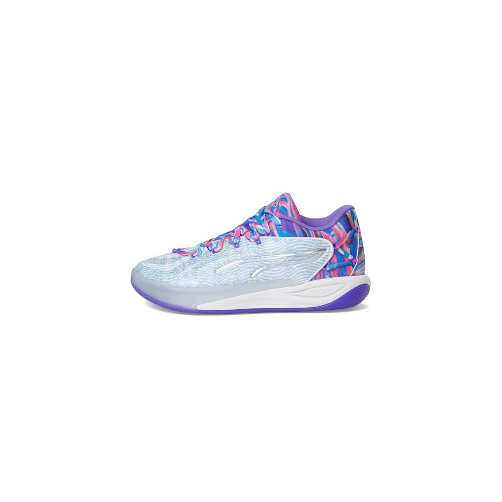 Puma White/Light Aqua