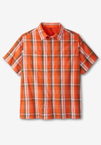 Dark Orange Plaid