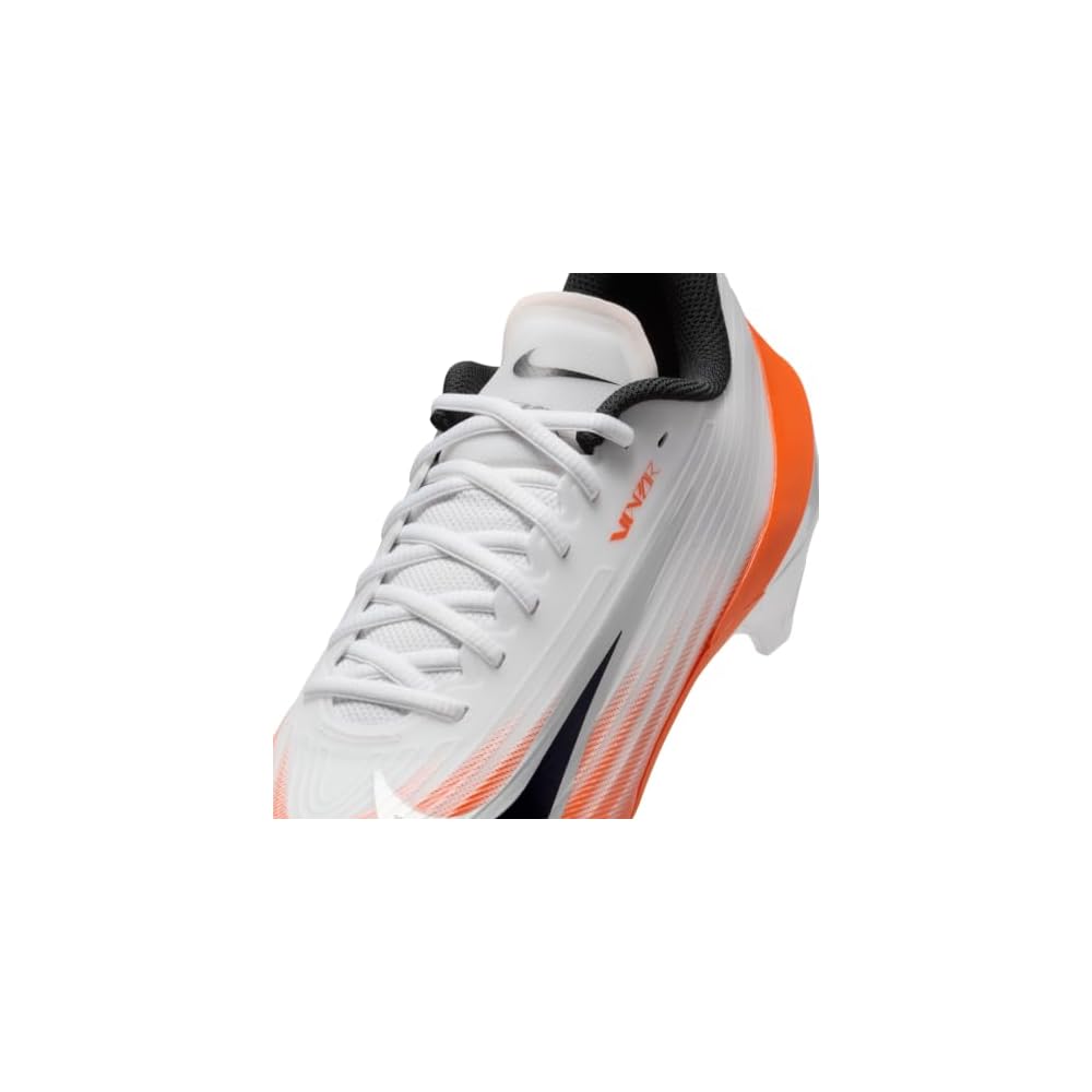White/Safety Orange/Metallic Silver/Black
