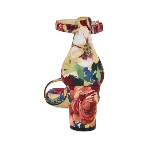Dark Red Fall Floral Multi 600