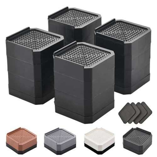 Square-4 Pack-black