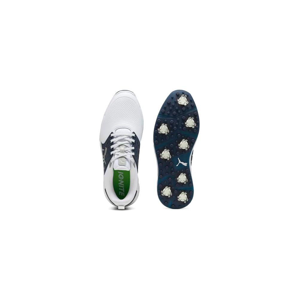Puma White-deep Navy