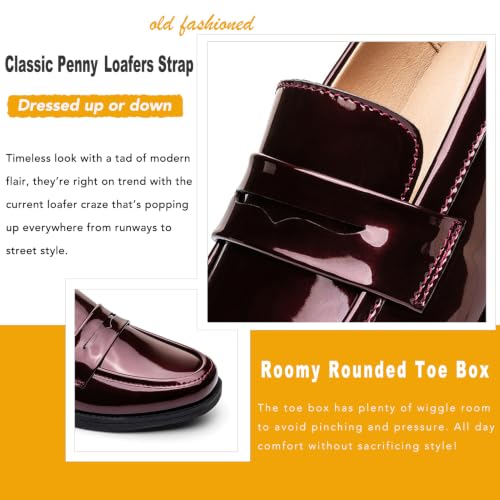 Burgundy Patent