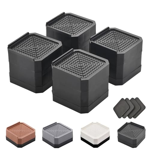 Square-4 Pack-black