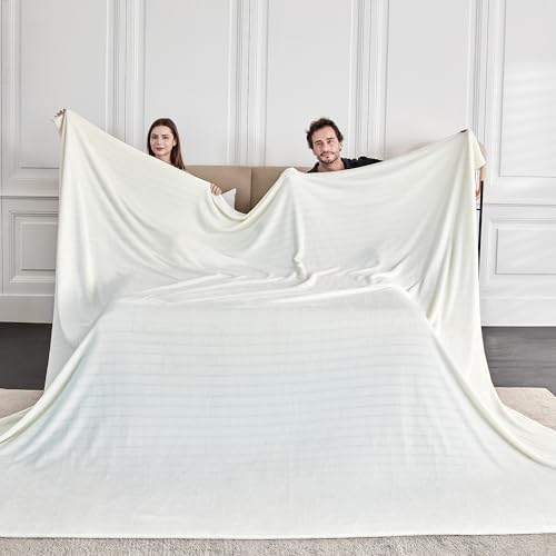 Striped Ivory White