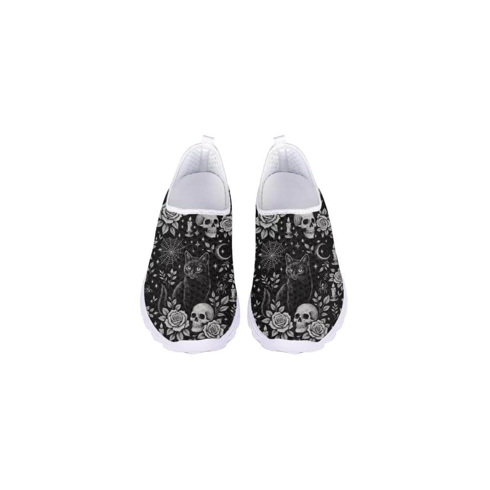 C Black Cat Skull