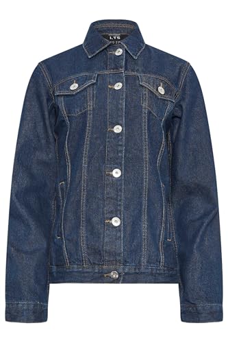 Long Tall Sally LTS Tall Women's Indigo Blue Denim Jacket Blue 4