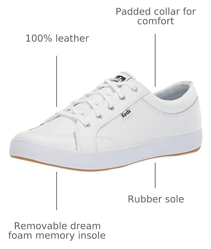 White Leather/Mesh