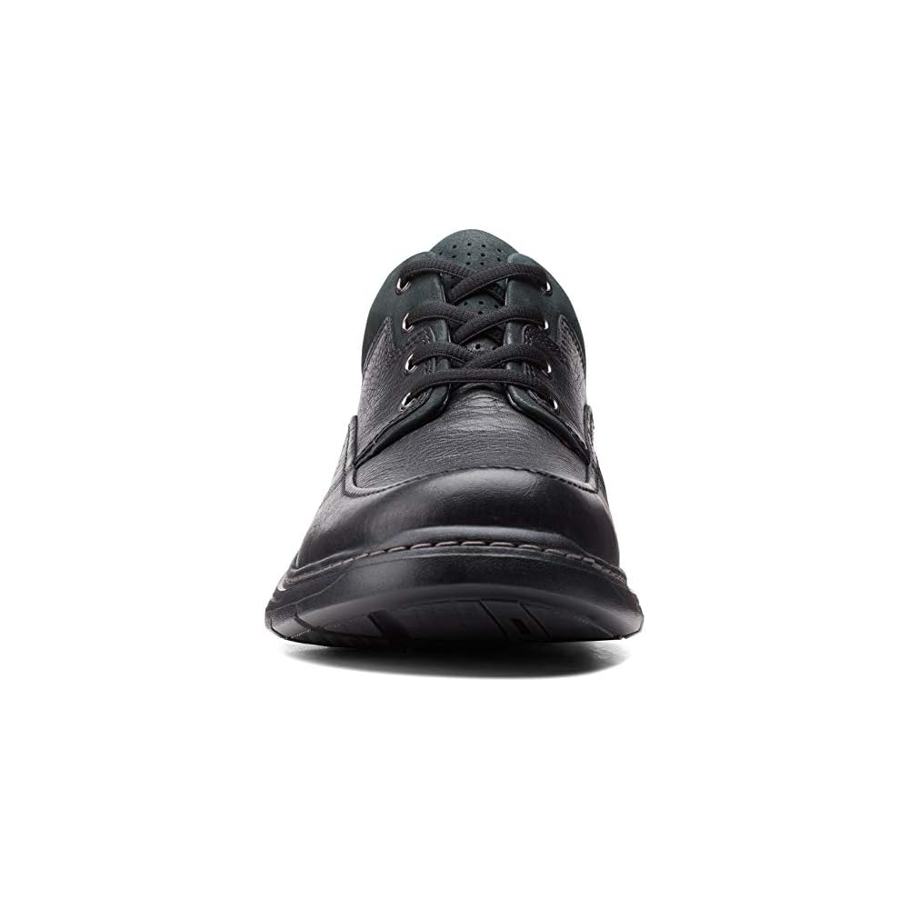 Black Tumbled Leather