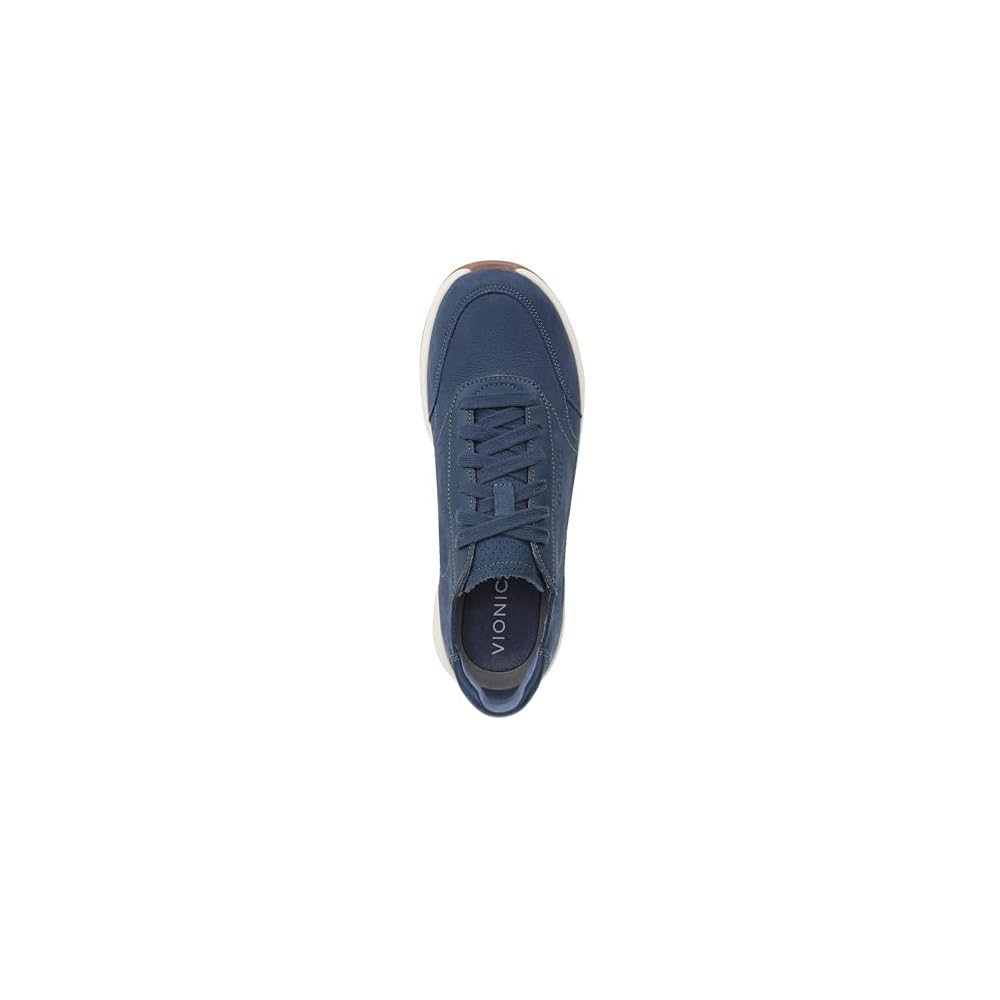 Dark Denim Suede/Leather