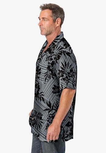 Black Stripe Floral