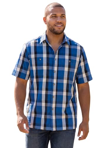 Navy Grey Plaid