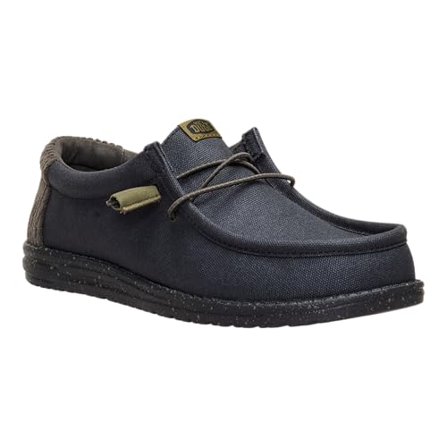 Waxed Casual Black/Black