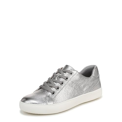 Pewter Metallic Leather