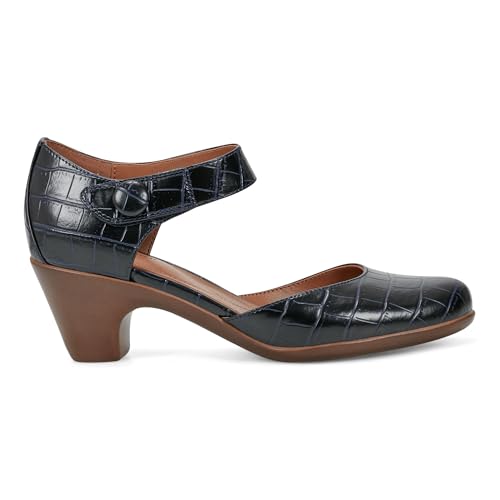 Navy Croco