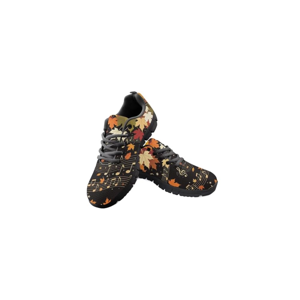 Fall Maple Leaf Musical Note