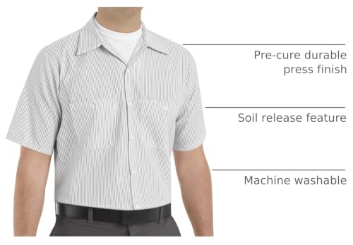 White/Charcoal Stripe