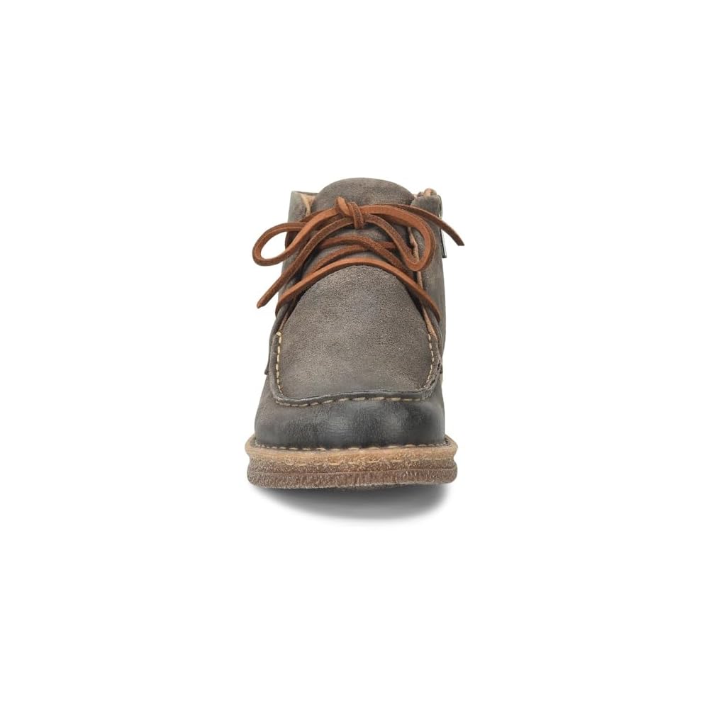 Dark Grey Dist Suede